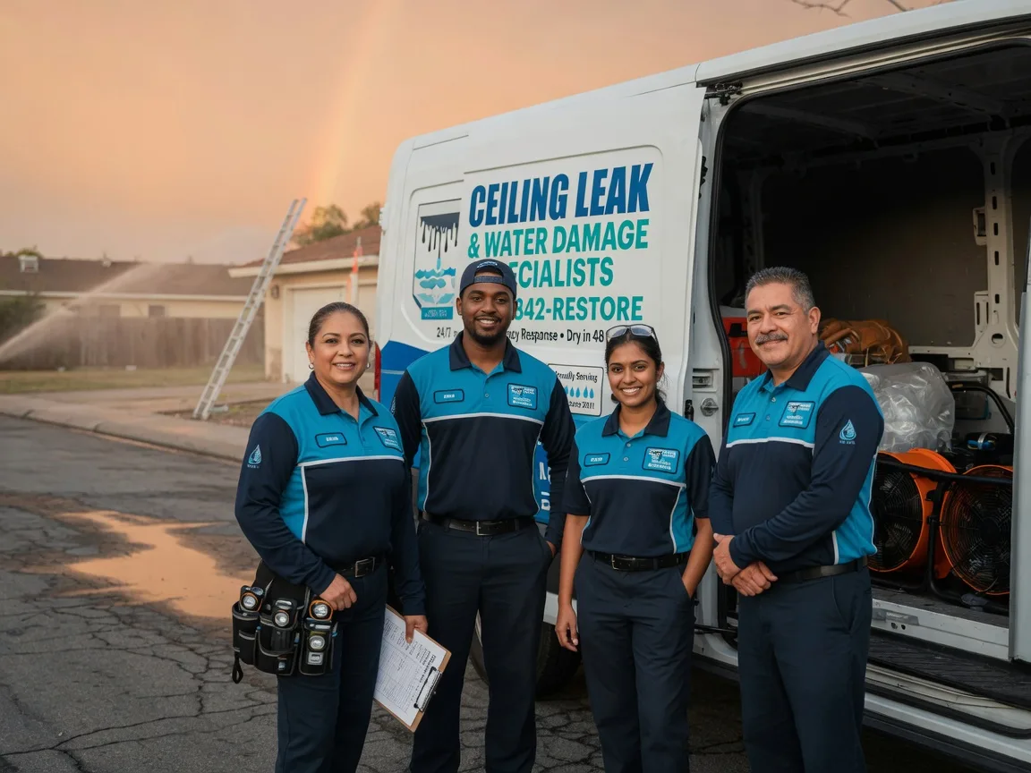 Ceiling Leak Cleanup company in Kanawha Head, WV