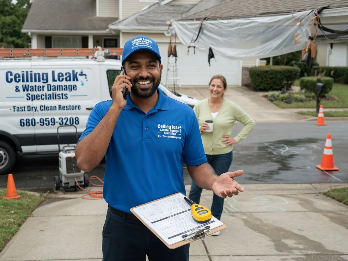 Ceiling Leak Cleanup Kanawha Head, WV FAQs