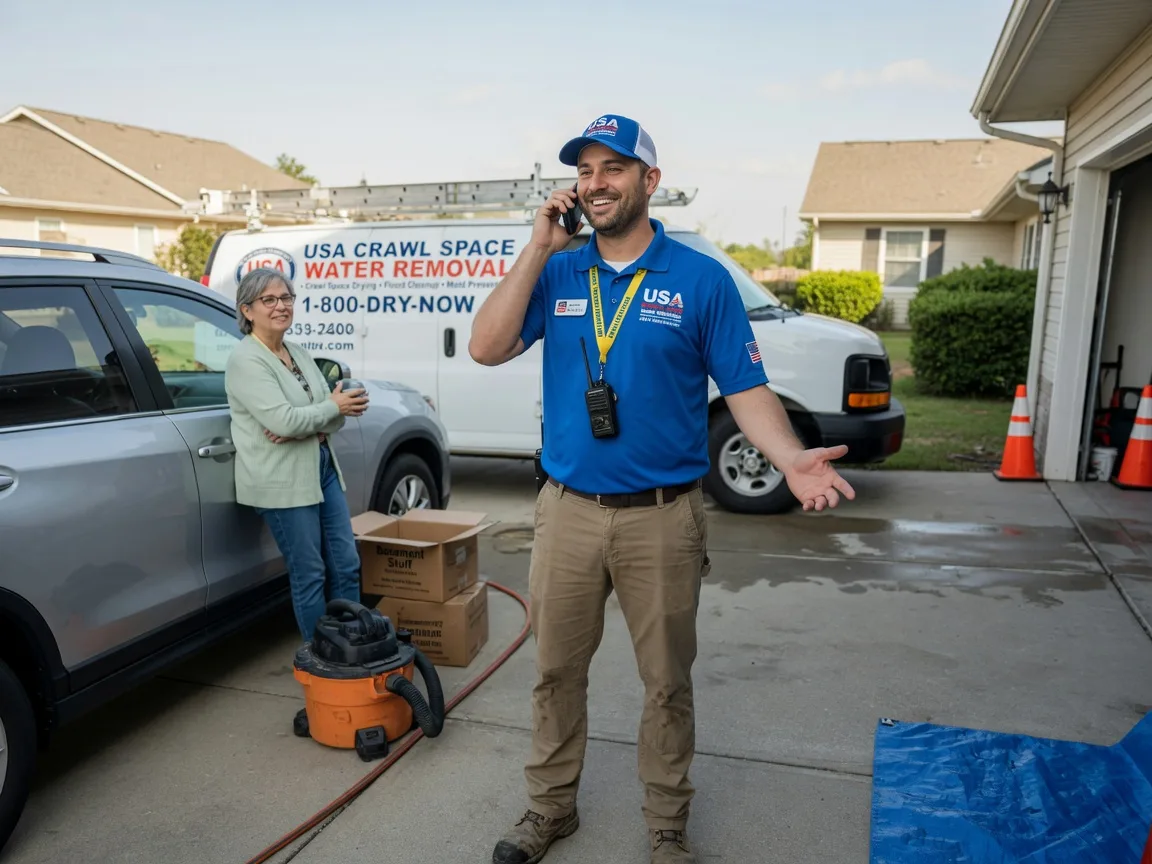 Crawl Space Water Removal Kanawha Head, WV FAQs